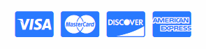 Visa / MasterCard / Discover / American Express